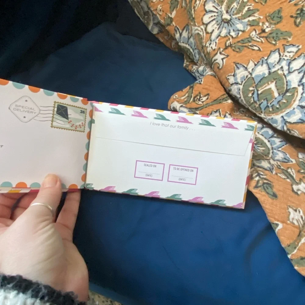 NWT stationary set of blank letters from parent to daughter